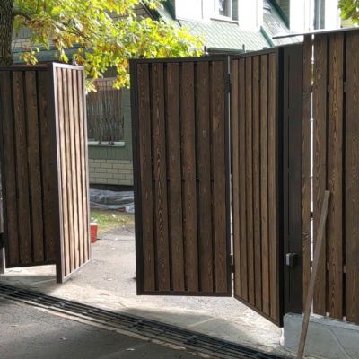 Купите и Закажите Ворота Гармошка: Лучшая Цена от 47084 руб, Установка под Ключ и Доставка в Апшеронске и по Области