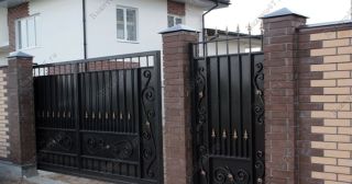 Купить распашные ворота кованные Апшеронск, цена от 4797 руб.